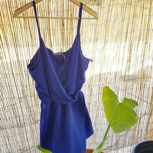 Blue romper